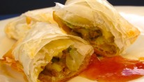 Sailing Yacht Magnetic Sky - Curried Beef Samosa